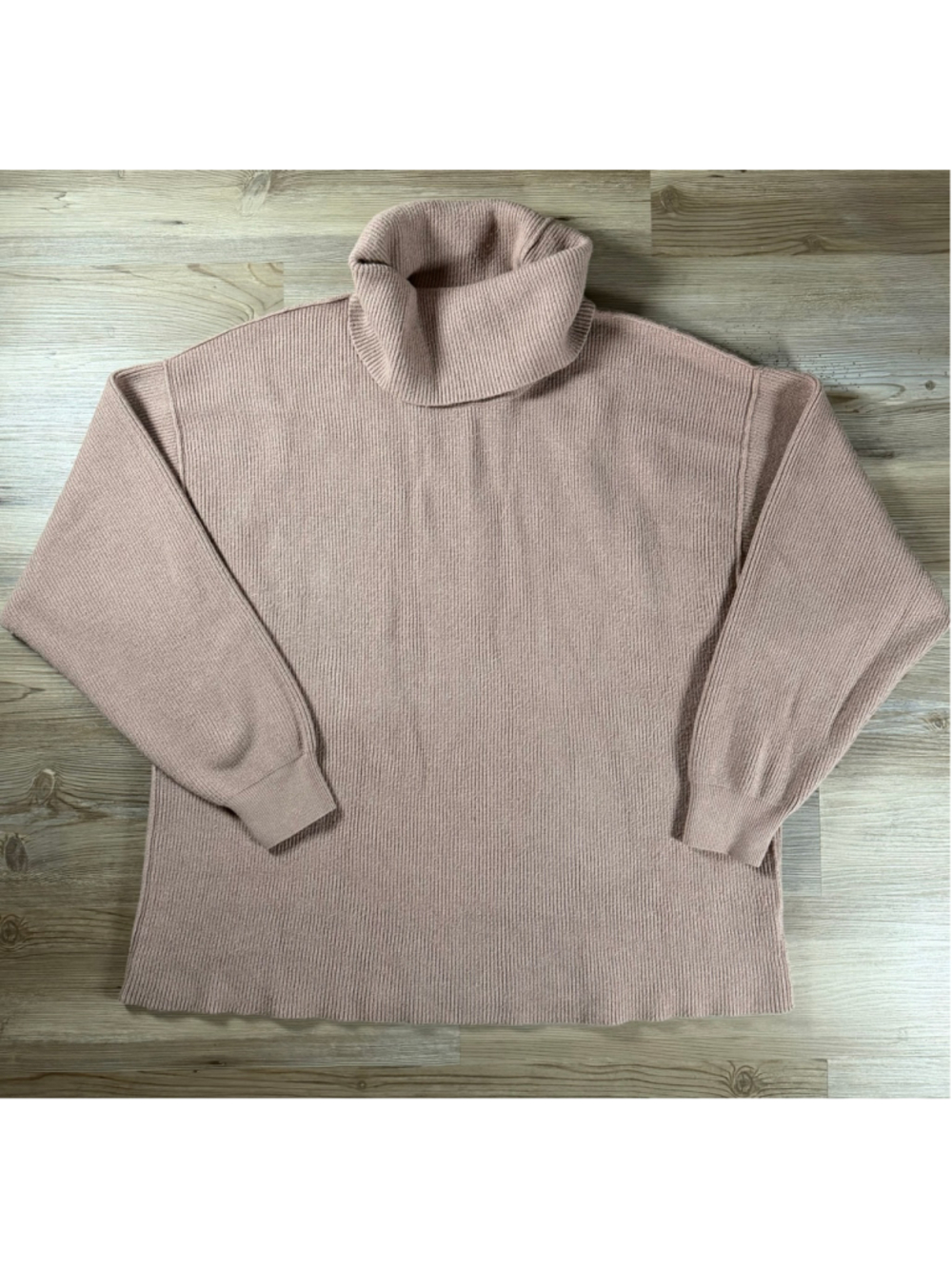 Women's Free People Cowl Neck Sweater dusty pink Size L